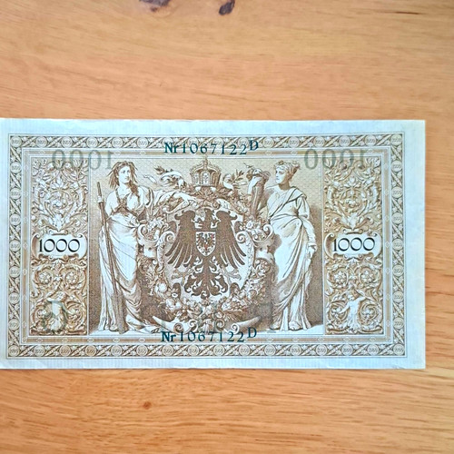 Deutsches reich reichsbanknote - deutsches,