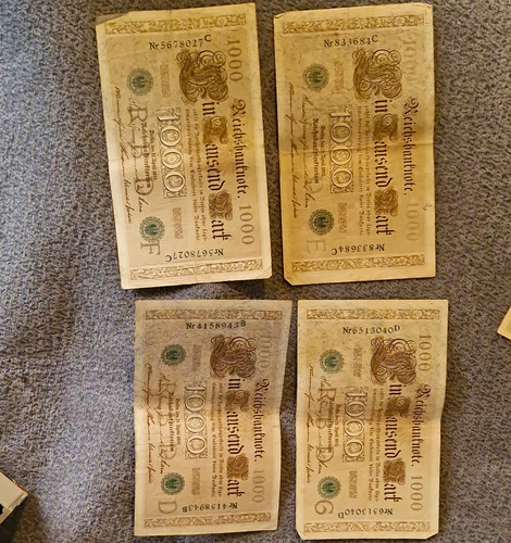 Reichsbanknote 1000 mark - 1000,