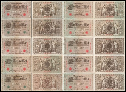 Lot 1000 mark 1910 - x,