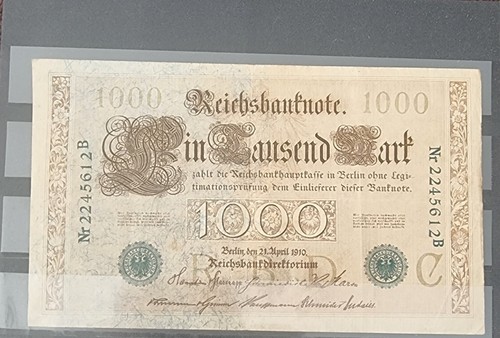 1000 reichsmark 1910 - (b),