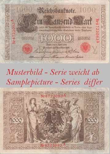 Deutschland germany 1000 mark - deutschland,