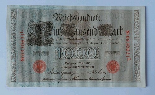 1000 mark 1910 - mark,