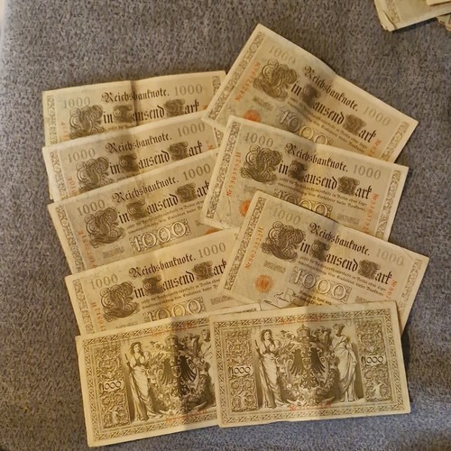 Reichsbanknote 1000 mark - x,