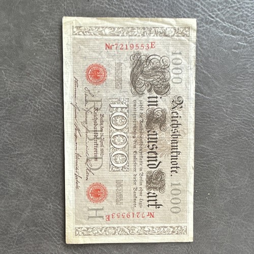 Deutsches reich reichsbanknote - deutsches,