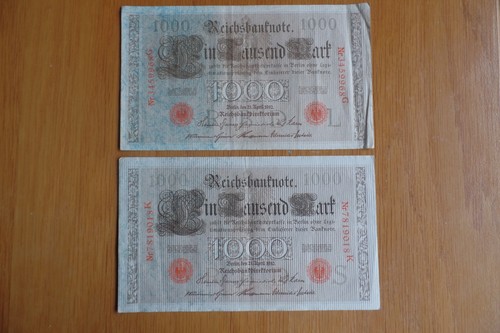 Reichsbanknote berlin - 2x,