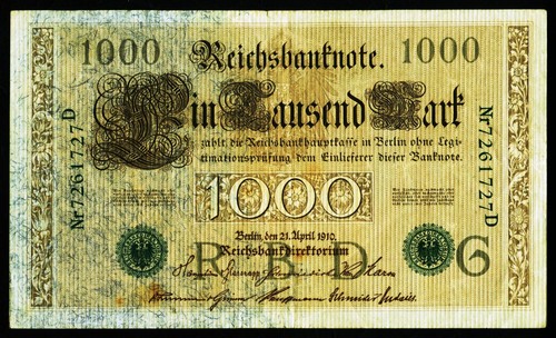 Deutschland 1000 mark 1910 - deutschland.,
