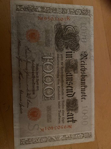 1000 mark reichsbanknote - 1000,