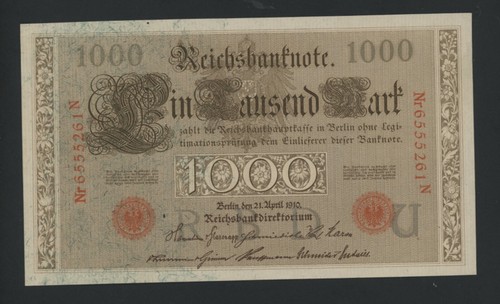 Deutschland 1000 mark 1910 - deutschland,