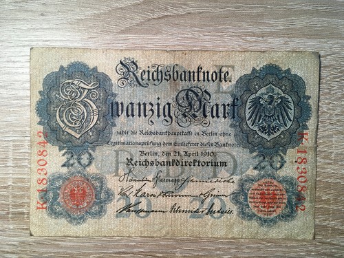 Rarität zwanzig mark - -,