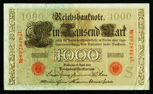 Deutschland 1000 mark 1910 - deutschland.,