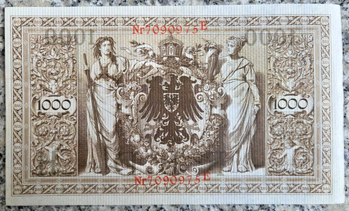 Deutsches reich reichsbanknote - deutsches,