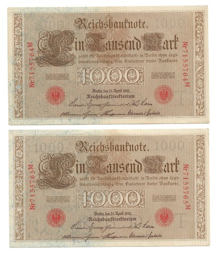 1000 mark 1910 ro45g - mark,