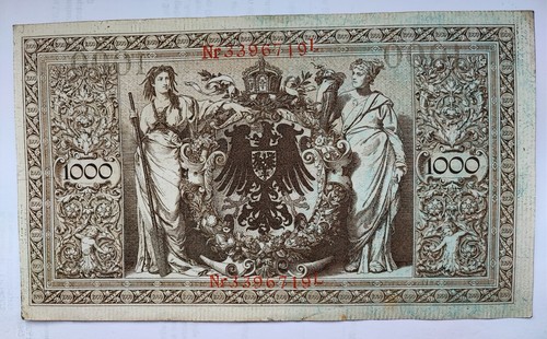 Reichsbanknote 1000 mark - 1000,