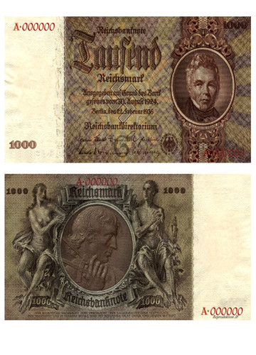 Tausend reichsmark - tausend,