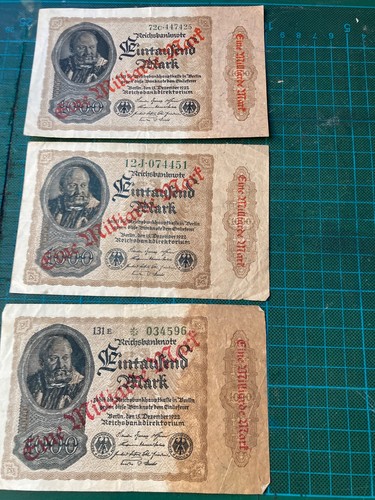 Reichsbanknoten 1000 mark - 1000,