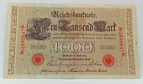 1000 mark 1910 - 1000,