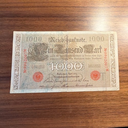 Deutsches reich reichsbanknote - reich,