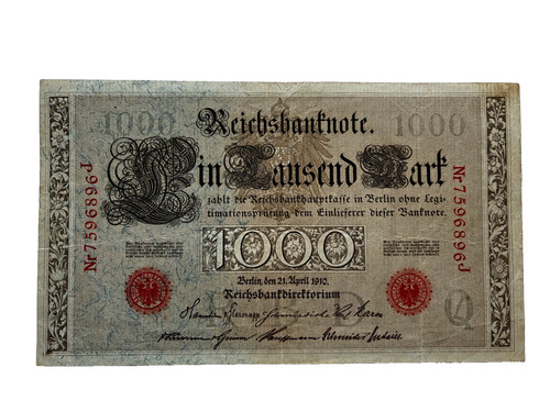 Rechsbanknote 1000 mark - ,