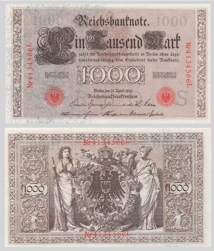 1000 mark 1910 - mark,