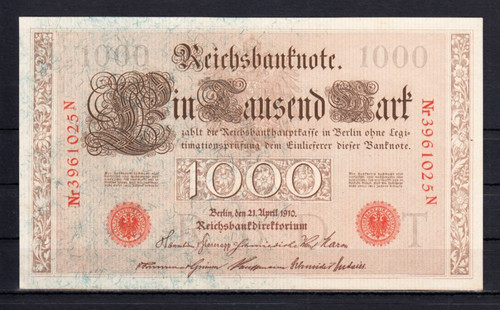 1000 mark 1910 ro - mark, (ro