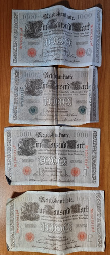 Geldscheine deutschland - x, geldscheine: