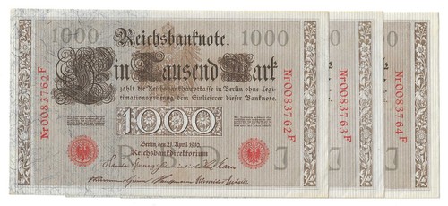 1000 mark 1910 - 1000,