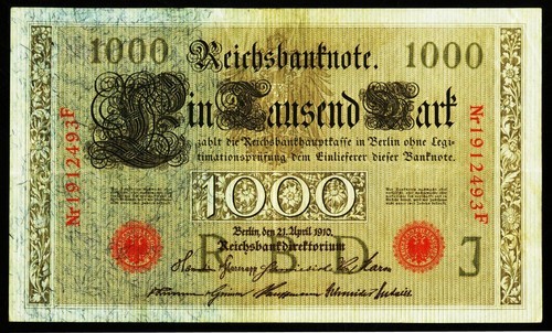 Deutschland 1000 mark 1910 - deutschland.,