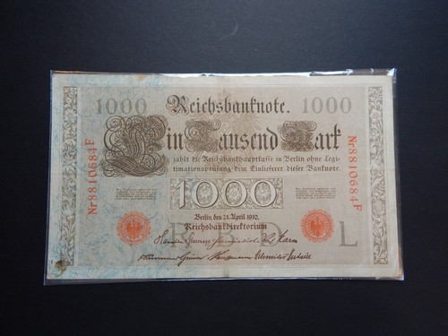 1000 mark reichsbanknote - 1000,