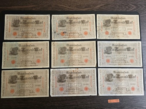 Reichsbanknote 1000 mark - 9, x