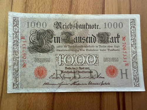 Deutsches reich 1000 - reich,