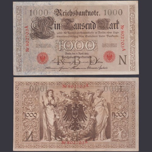 Deutsches reich 1000 mark - deutsches,