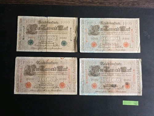 Reichsbanknote 1000 mark - reichsbanknote,