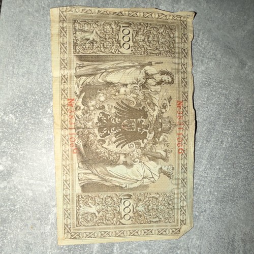 1000 mark reichsbanknote - mark,