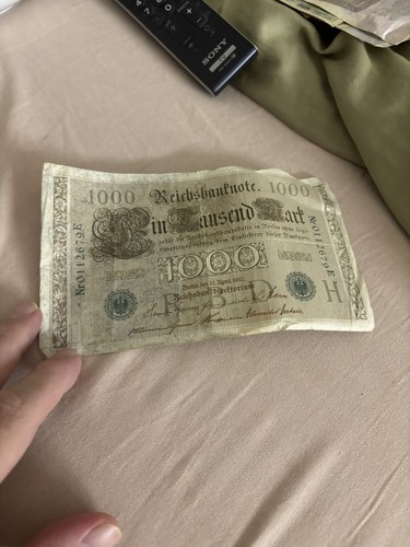1000 mark reichsbanknote - mark, 21